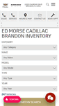 Mobile Screenshot of edmorsecadillacbrandon.com